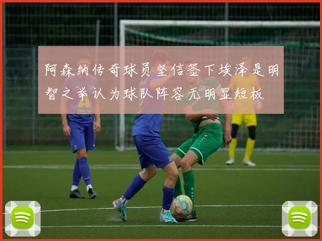 阿森纳传奇球员坚信签下埃泽是明智之举认为球队阵容无明显短板